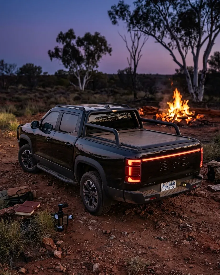 Pomelli ute canopy with AllBars accessories