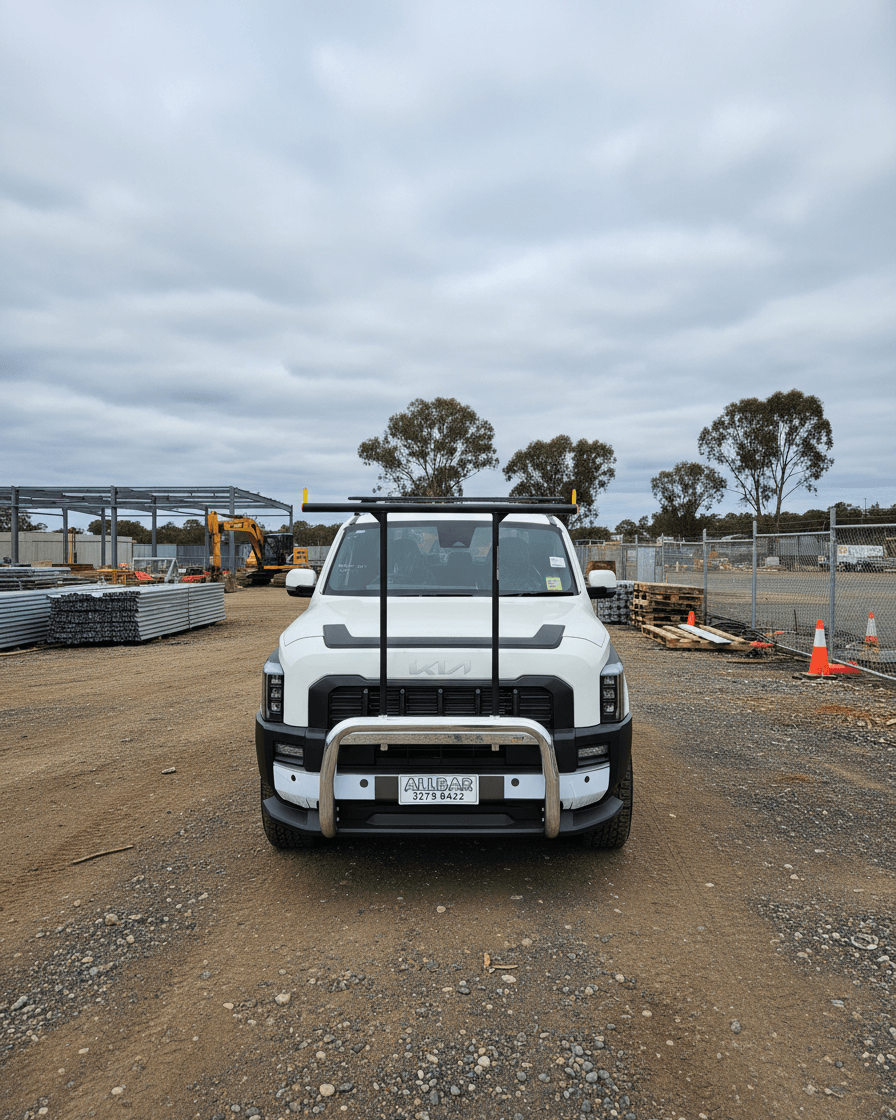 Pomelli canopy on worksite